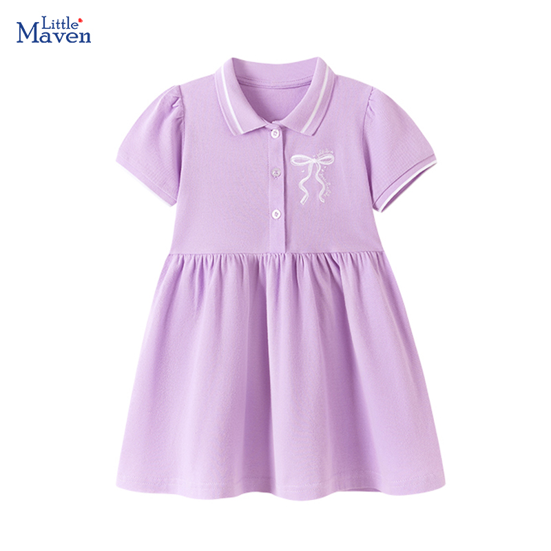 Baby Clothing Patterns Free - ชุดเดรส Little maven สำหรับเด็กผู้หญิง เสื้อผ้าเด็ก 2026