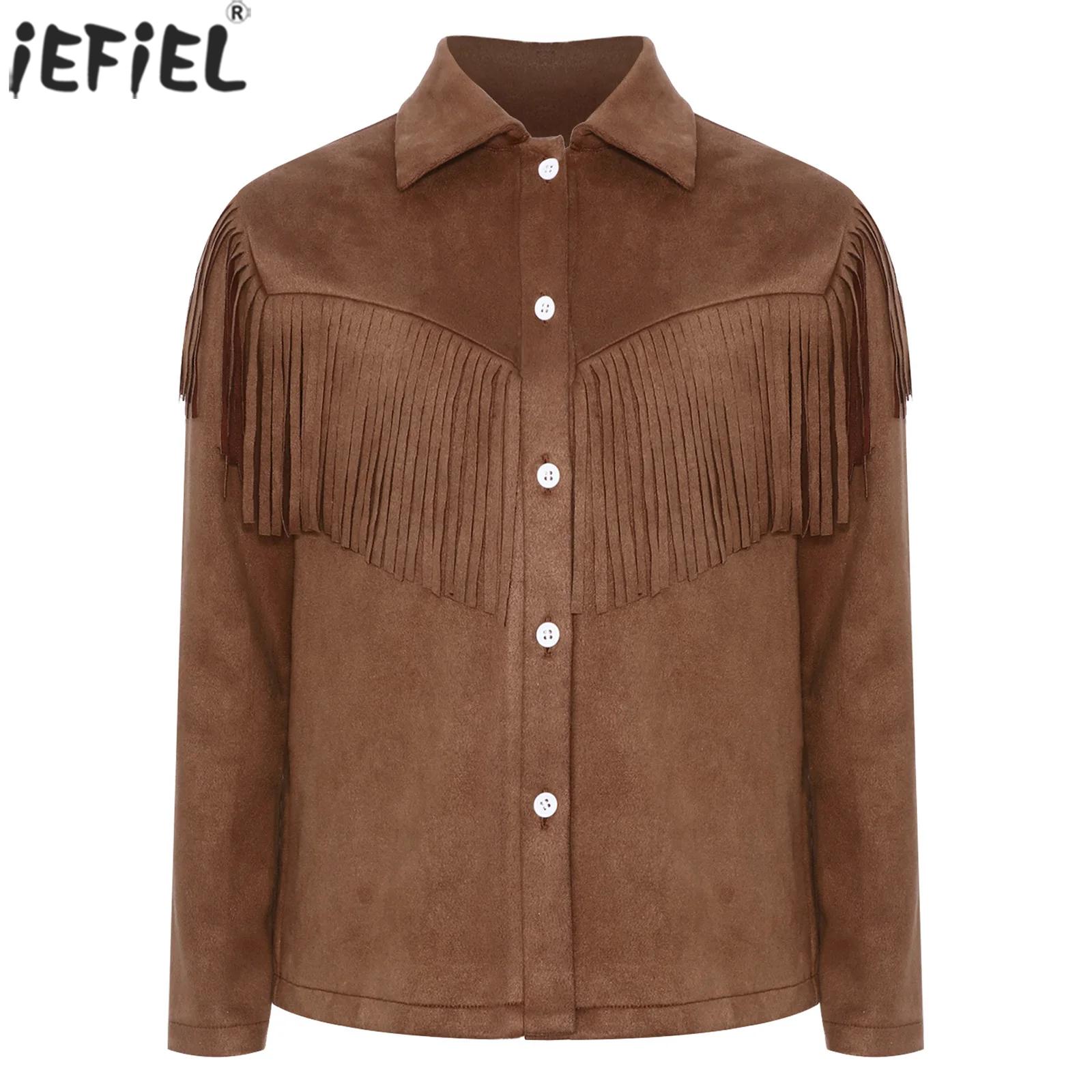 Baby Clothing Sizes - ชายหญิง Western คาวบอย Cowgirl เครื่องแต่งกายแขนยาว Vintage