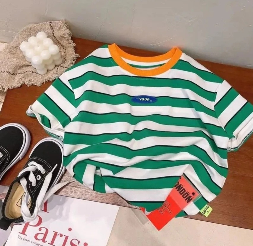 Baby Clothing Patterns Free - เสื้อยืดแขนสั้นลายทางสำหรับเด็กผู้ชายวัยหัดเดิน เสื้อคอกลมลายทางสำหรับเด็กทารก เสื้อผ้าเด็ก ชุดเด็ก