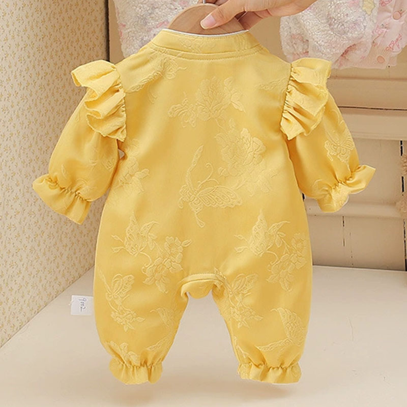 ฤดูใบไม้ผลิฤดูใบไม้ร่วงเสื้อผ้ - Baby Clothing Yellow บทวิจารณ์และราคา