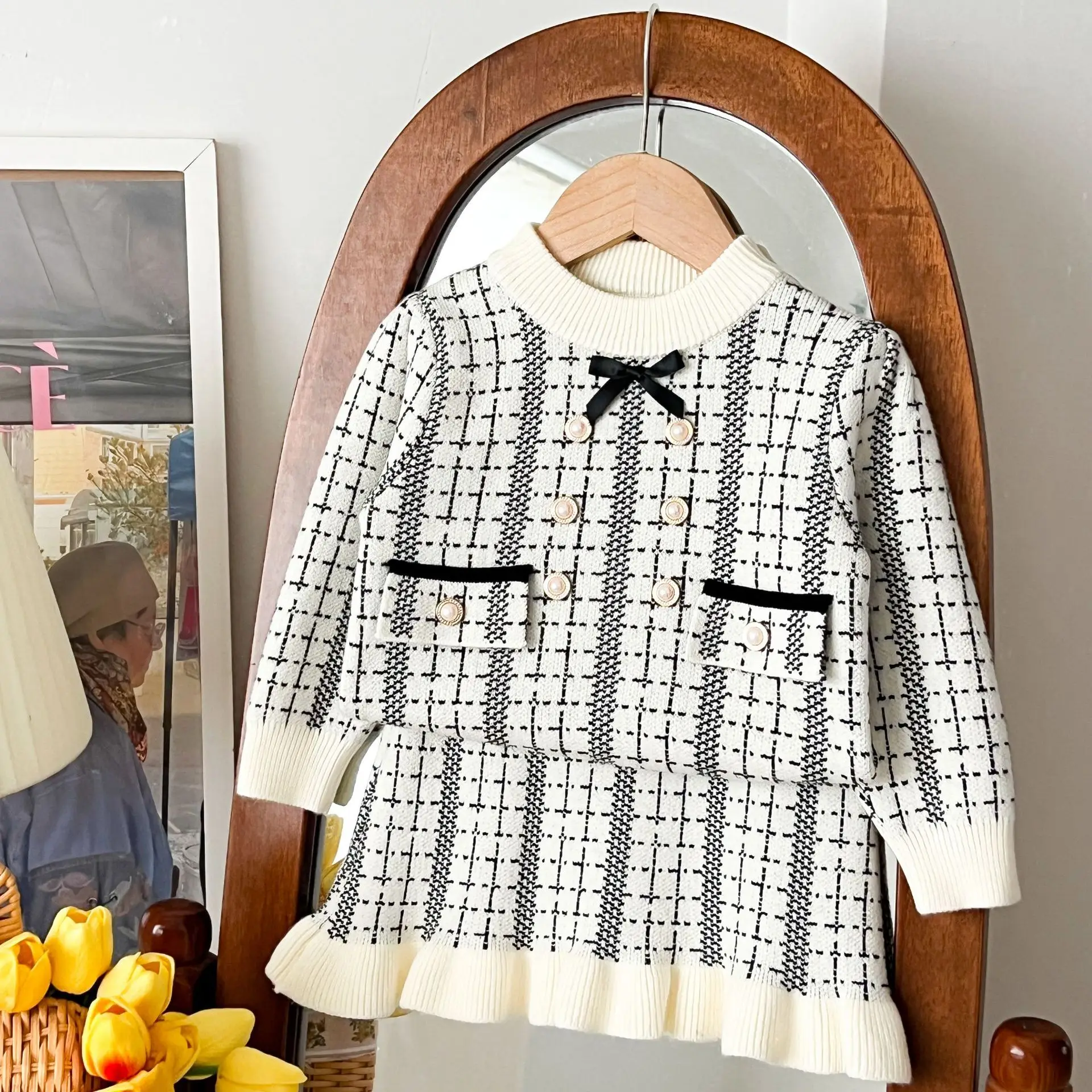 ชุดเด็กผู้หญิง ฤดูใบไม้ผลิและฤ - Baby Clothing Jumpers บทวิจารณ์และราคา