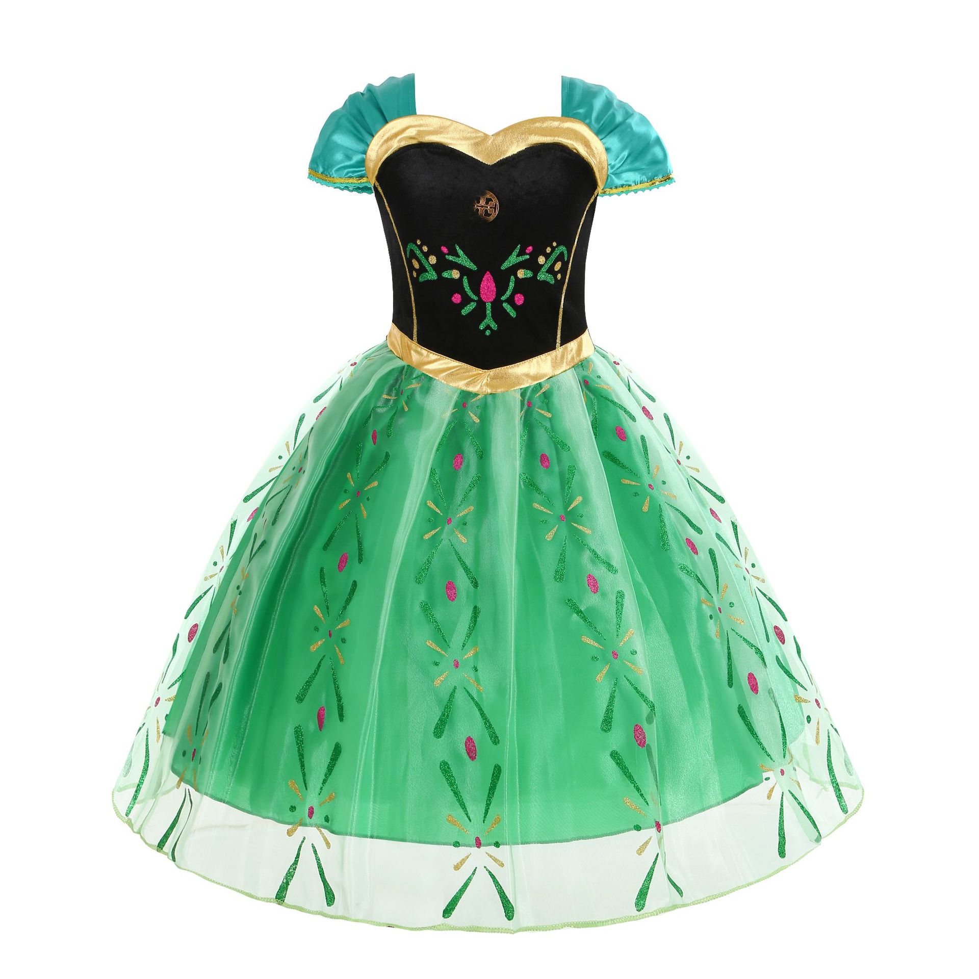 เด็กสาวเครื่องแต่งกายชุดเจ้าหญ - Baby Q Clothing บทวิจารณ์และราคา