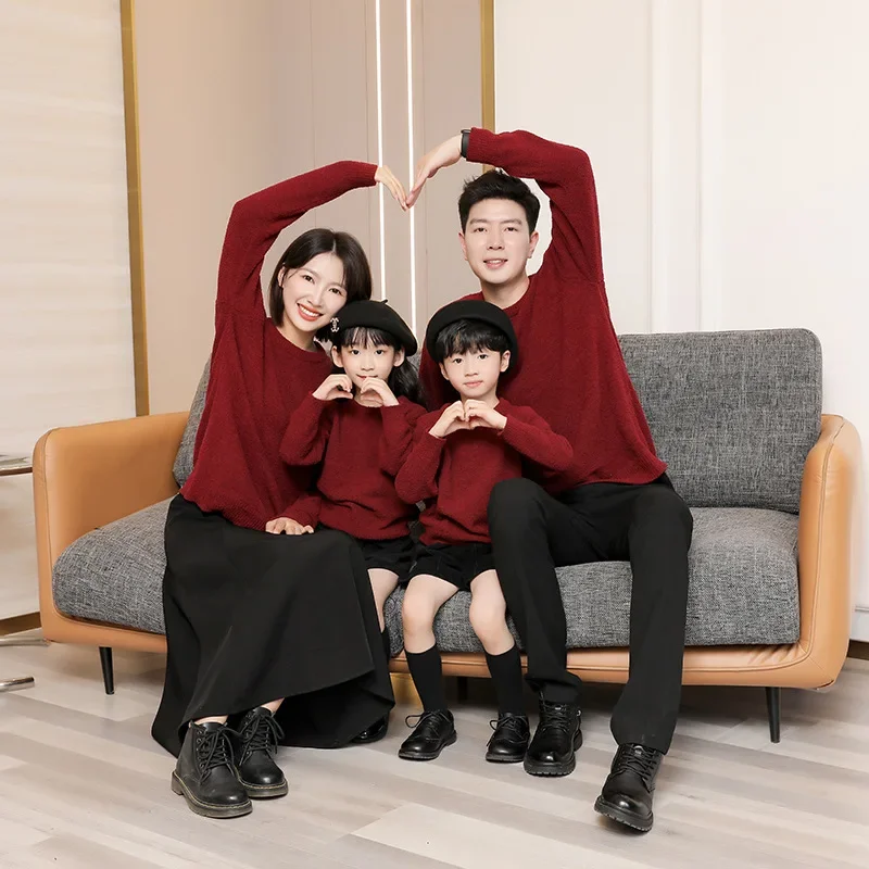 ผู้ปกครองและเด็กถักจัมเปอร์เสื - Baby Clothing Jumpers บทวิจารณ์และราคา