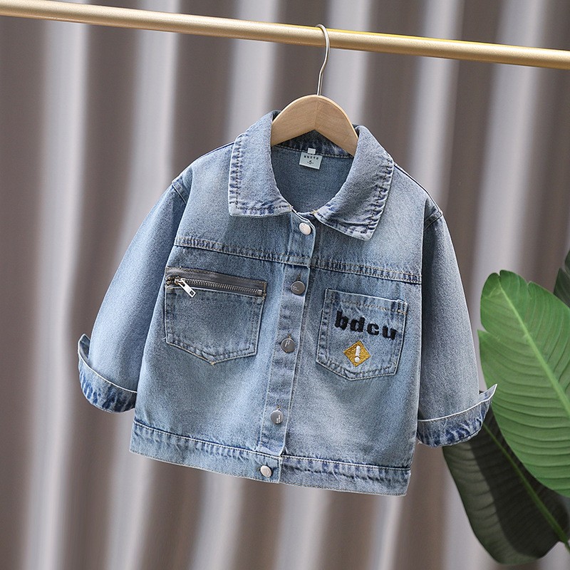 สไตล์น่ารักเด็กทารก DENIM แจ็ค - Baby Clothing Sizes บทวิจารณ์และราคา