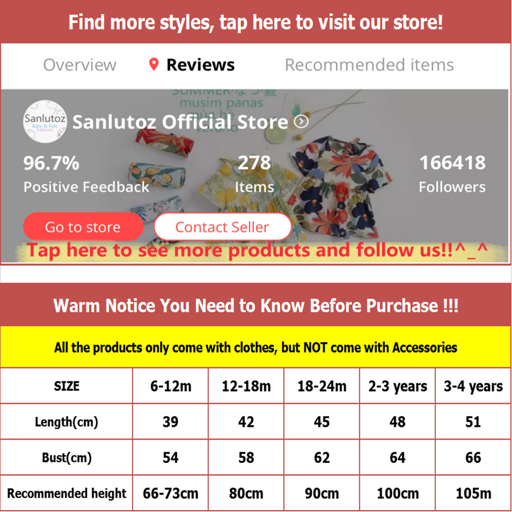 ซานลูตอซชุดเดรสเด็กผู้หญิงพิมพ - Baby Clothing Patterns Free บทวิจารณ์และราคา