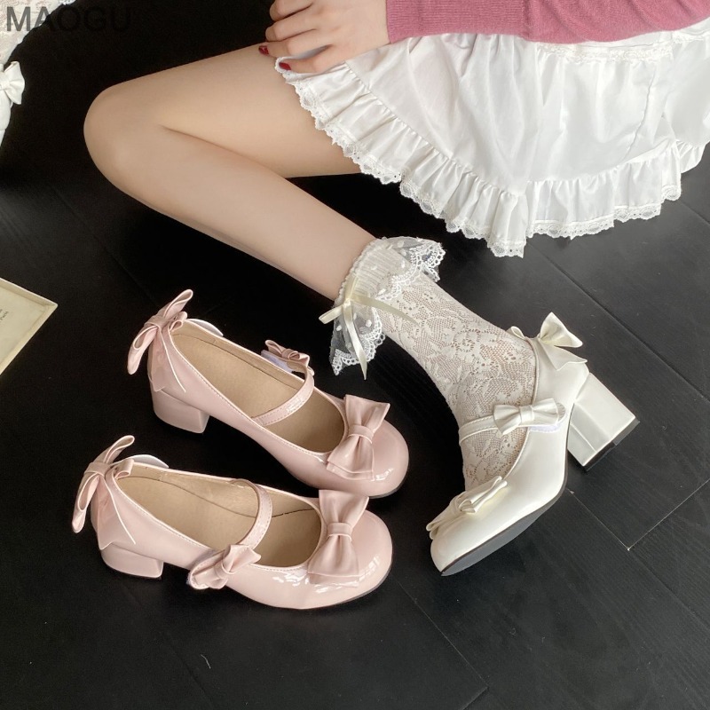 รองเท้าส้นตึกทรงแมรี่เจนหัวมนน - Baby Clothing Sizes บทวิจารณ์และราคา